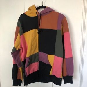 SUPREME PATCHWORK HOODIE